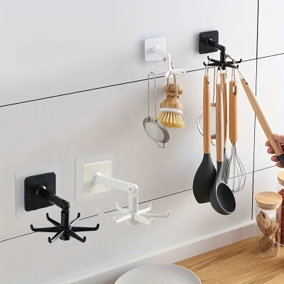 6 in 1 Kitchen Rotating Hanger Hook (1 pc)